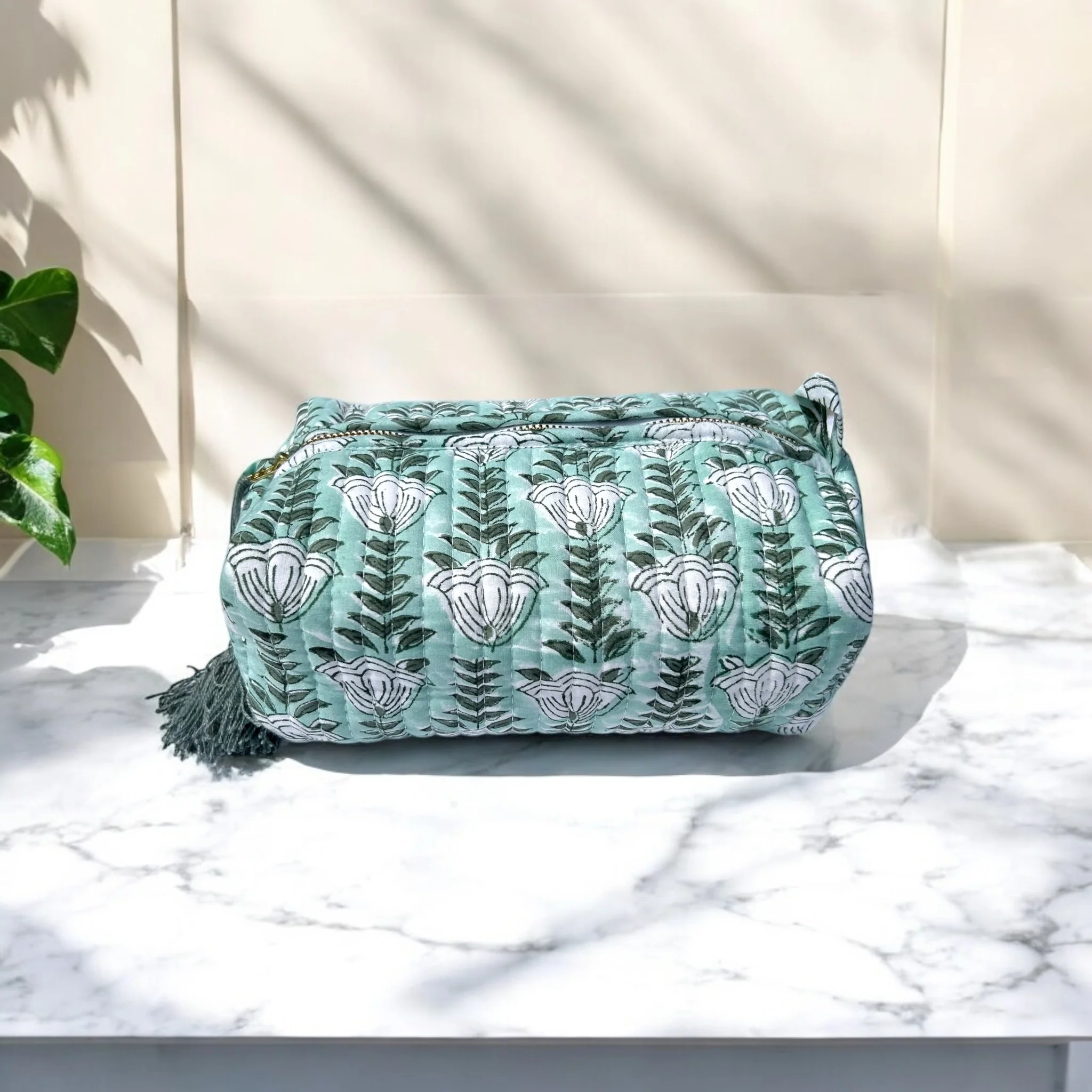 Hand Block Printed Organiser Duo - Image 6