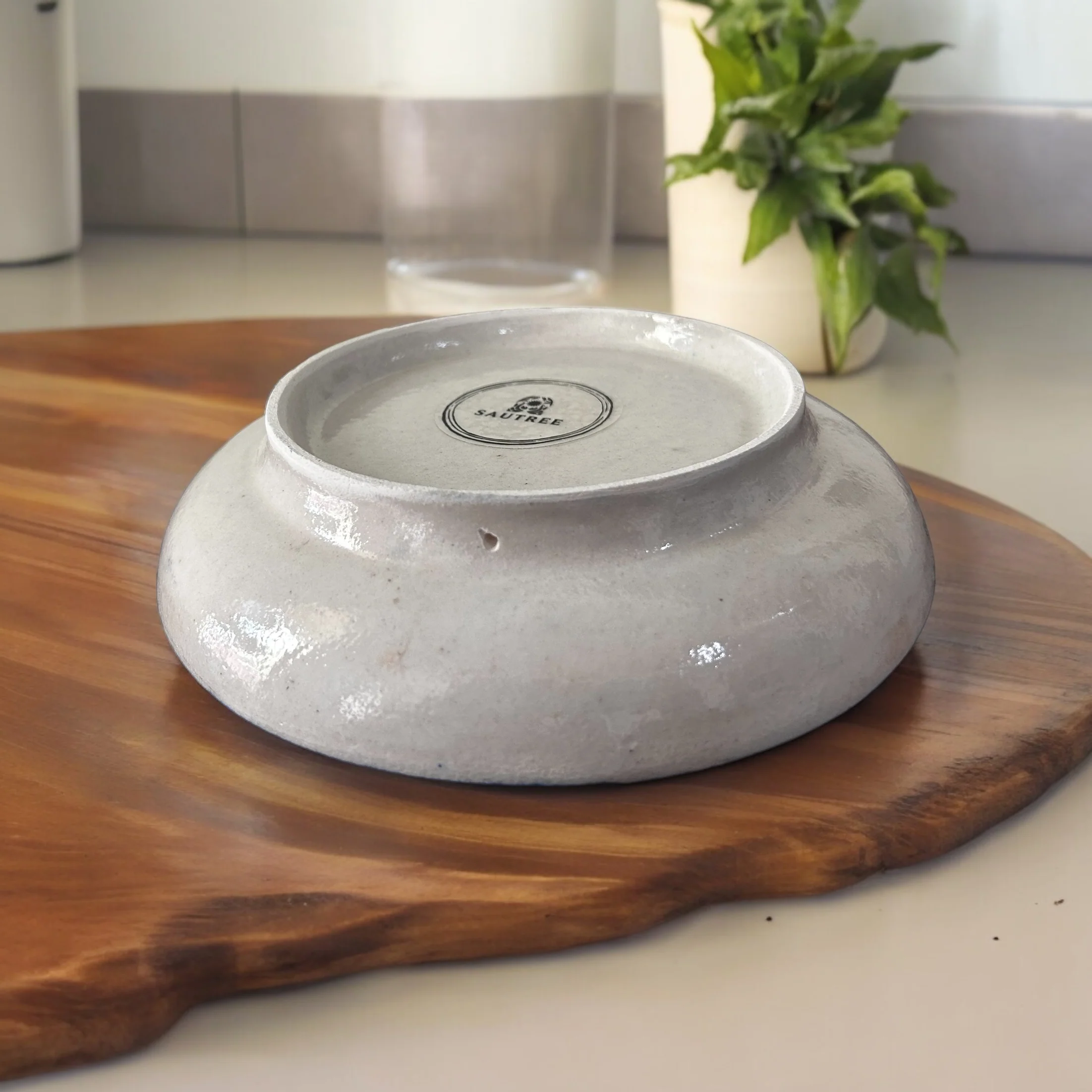 Red Buta Hand Painted Plate - Image 4